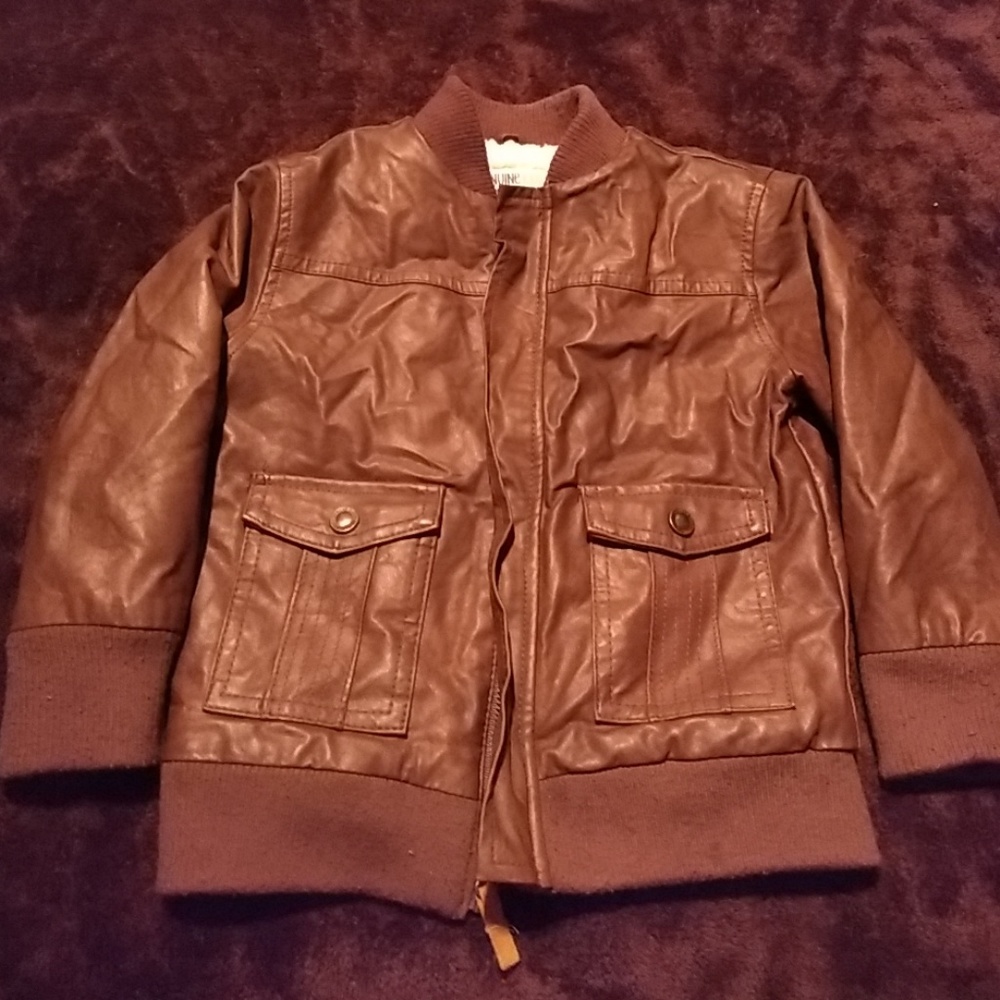 Kid's Leather Jacket